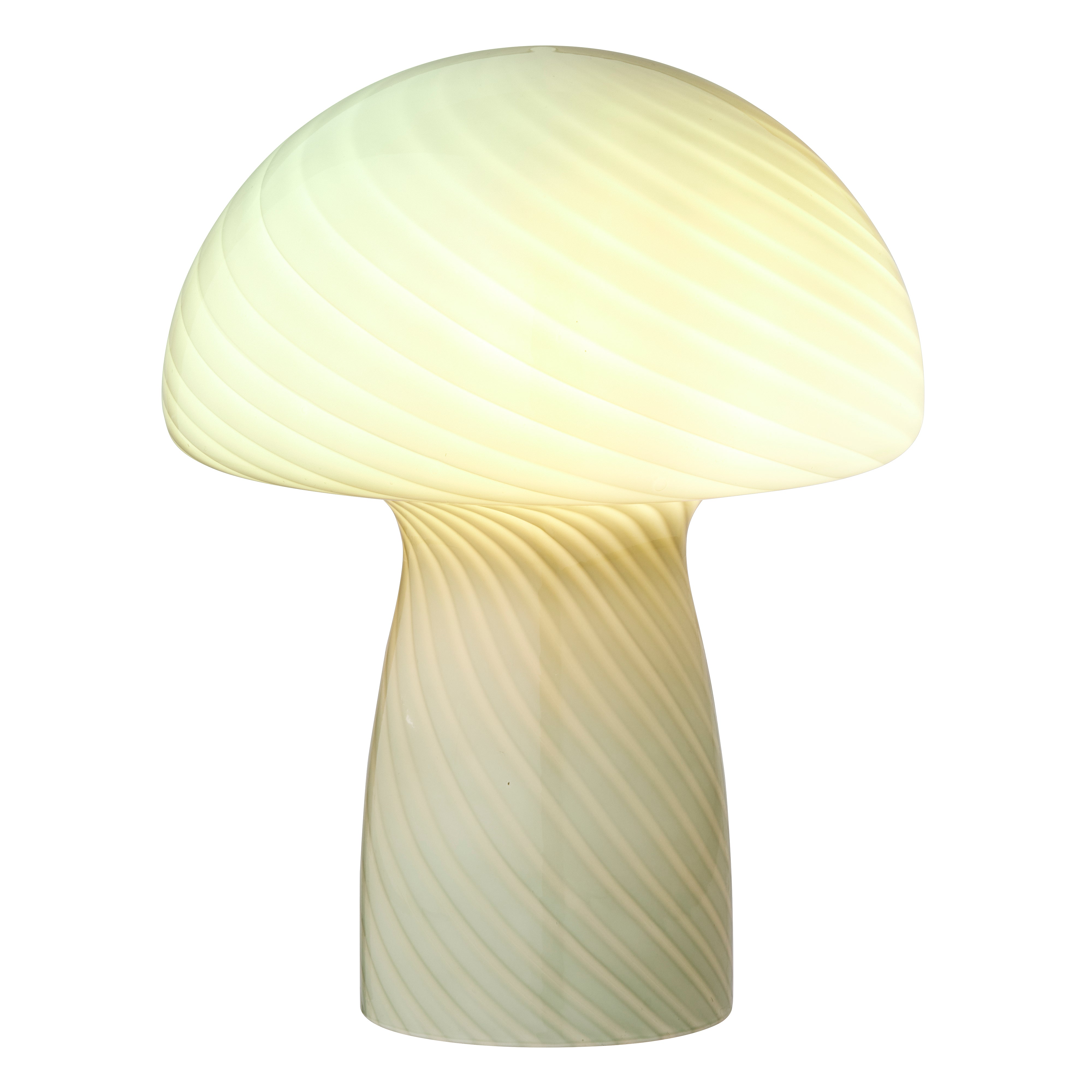 Mushroom bordlampe, mint - H23 cm.